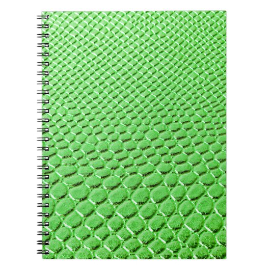 Lederglansstructuur, achtergrondgebonden notitieboek (Voorkant)