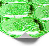 Lederglansstructuur,  achtergrondgebonden poster (Hoek)