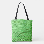 Lederglansstructuur,  achtergrondgebonden tote bag (Achterkant)