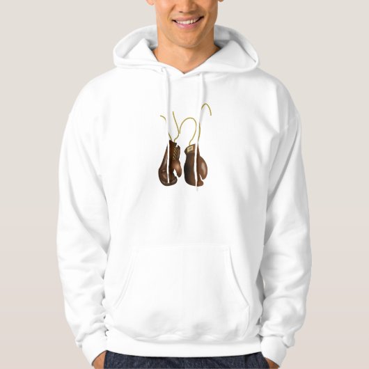 Lederhandschoenen Hoodie (Voorkant)