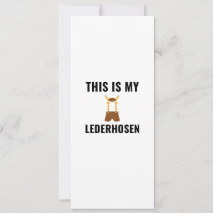 Lederhosen Kaart