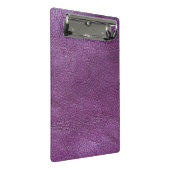 Lederleder Mini Klembord (Schuin)