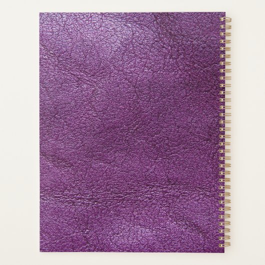 Lederleder Planner (Achterkant)