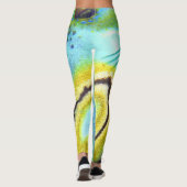 Ledernjas (Meuschenia Freycineti) Leggings (Achterkant)