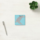 Lederschildpad post-it® notes (Kantoor)