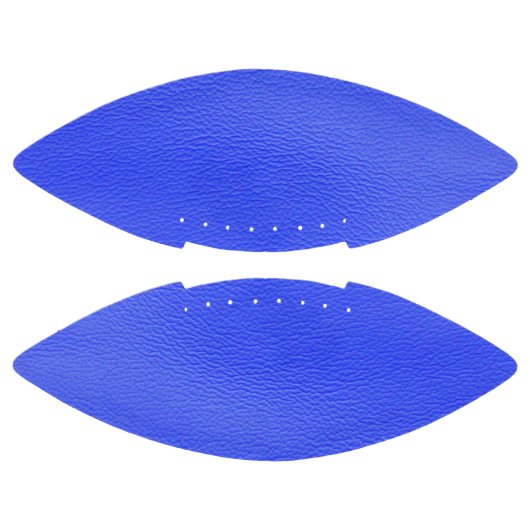 lederstructuur, blauw american football (Panelen)