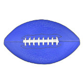 lederstructuur, blauw american football (Voorkant)