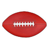 lederstructuur, rood american football (Voorkant)
