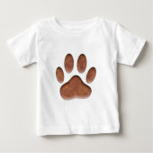 Ledertextiel Dog Paw Print (Voorkant)