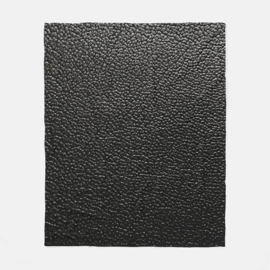 Ledertextuur, bijbelbekleding fleece deken (Voorkant)