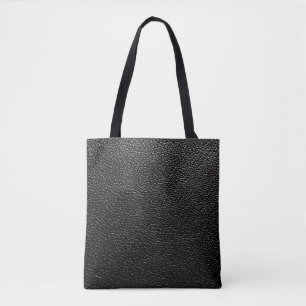 Ledertextuur, bijbelbekleding tote bag