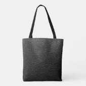 Ledertextuur, bijbelbekleding tote bag (Achterkant)