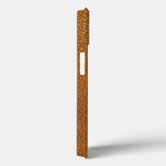 Ledertextuur op maat Case-Mate iPhone case (Achterkant / Rechts)