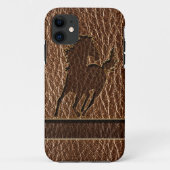 Lederuitkijk Case-Mate iPhone Case (Achterkant)