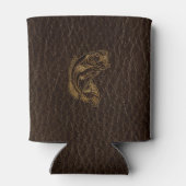 Ledervis donker blikjeskoeler (Achterkant)