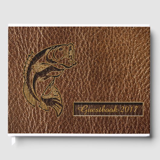 Ledervis Gastenboek (Voorkant)