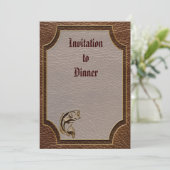 Ledervis Kaart (Staand voorkant)