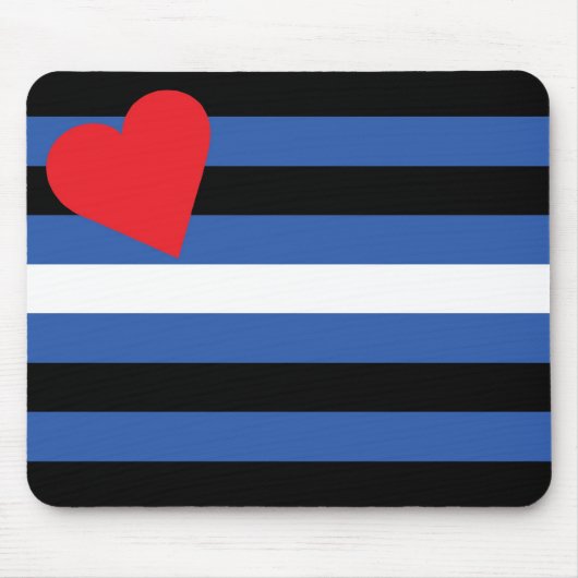 Ledervlag (traditioneel) muismat (Voorkant)