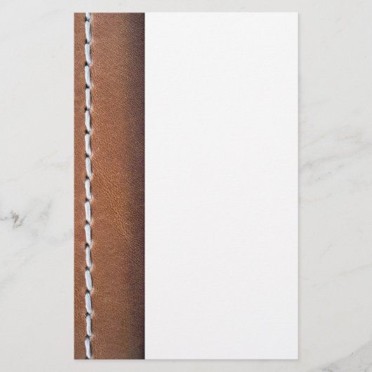 Ledervormig uiterlijk briefpapier (Voorkant)