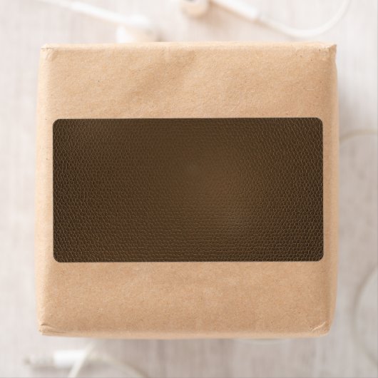 Ledervormig uiterlijk etiket (Insitu)