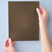 Ledervormig uiterlijk flyer (Hand)