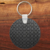 Ledervormig uiterlijk sleutelhanger (Voorkant)