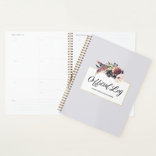 Ledger of Eye Rolls Planner (Display)
