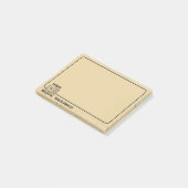 Ledger Whisperer Boekhouder 4"x3" Post-it® Notes (Schuin)