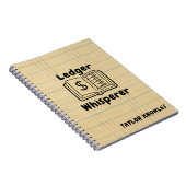 Ledger Whisperer Boekhouder Foto Notitieboek (Rechterzijde)