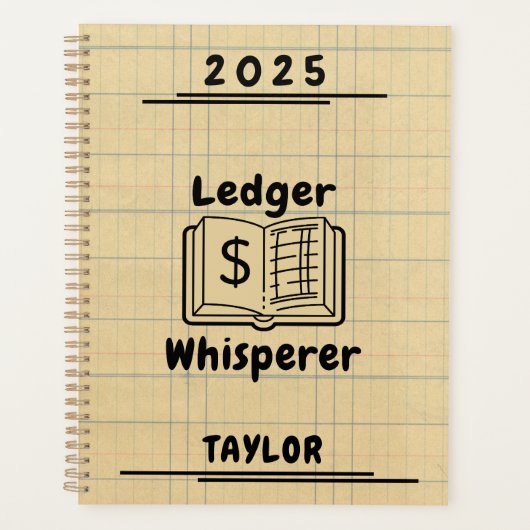Ledger Whisperer Boekhouder Planner (Voorkant)