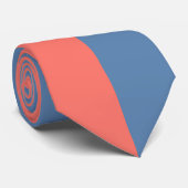 Ledkoraal aan de kust van de Stille Oceaan Stropdas (Opgerold)