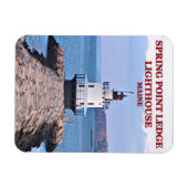 Ledpaniekvuurtoren, Maine Photo Magnet Magneet (Horizontaal)