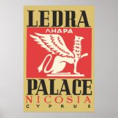 Ledra Palace Hotel Cyprus Poster (Voorkant)