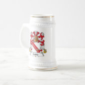 Leduc Family Crest Bierpul (Voorkant links)