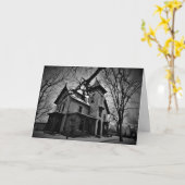 "LeDuc Historic Estate" kerstKaart Kaart (Gele Bloem)