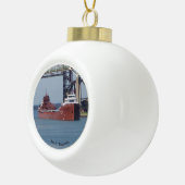 Lee A. Tregurtha bal of sneeuwvlok ornament (Rechts)