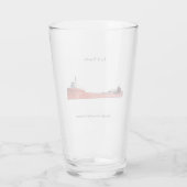 Lee A. Tregurtha glass Glas (Achterkant)