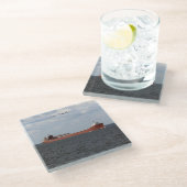 Lee A. Tregurtha glass onderzetter (Schuin)