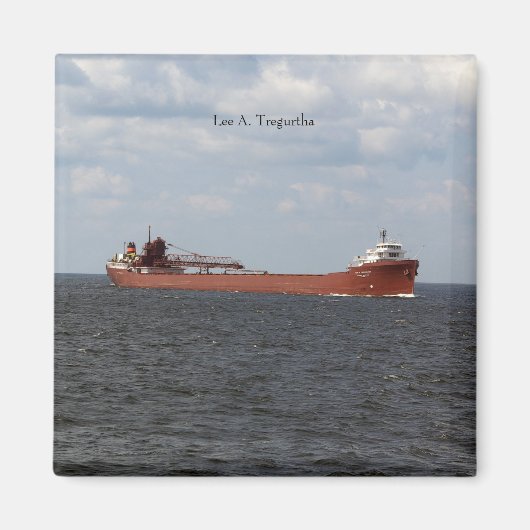 Lee A. Tregurtha magnet (Voorkant)