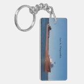Lee A. Tregurtha rechtangle acrylsleutelketen Sleutelhanger (Voorkant Links)