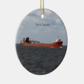 Lee A. Tregurtha-sierent Keramisch Ornament (Rechts)