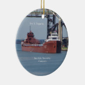 Lee A. Tregurtha-sierent Keramisch Ornament (Rechts)