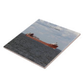 Lee A. Tregurtha tile Tegeltje (Zijkant)