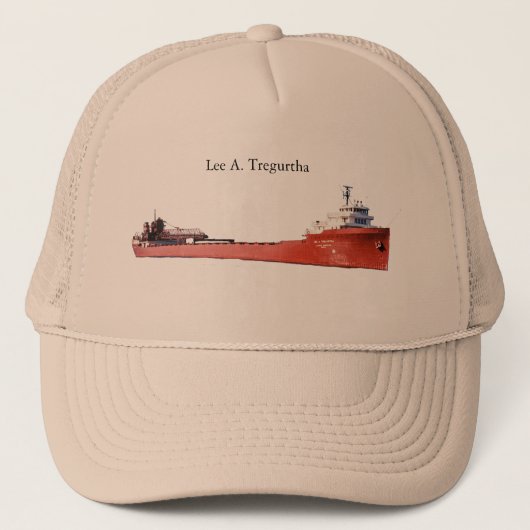 Lee A. Tregurtha trucker hat Trucker Pet (Voorkant)