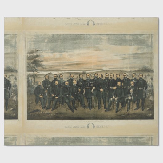 Lee and Zijne Generaal van Americus Patterson (190 Cadeaupapier (Vlak)