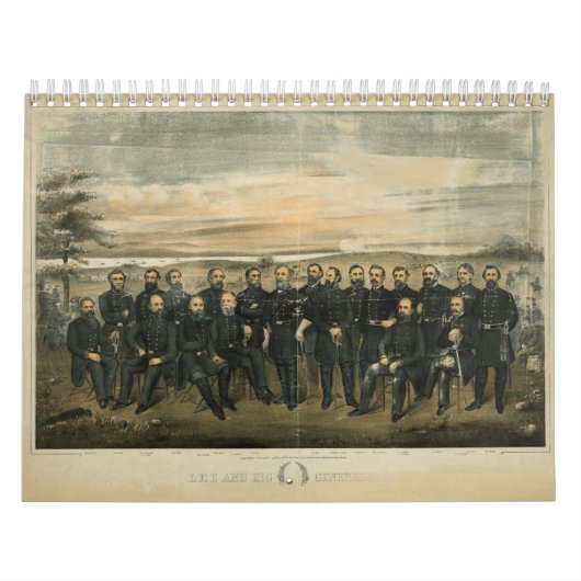 Lee and Zijne Generaal van Americus Patterson (190 Kalender (Hoes)