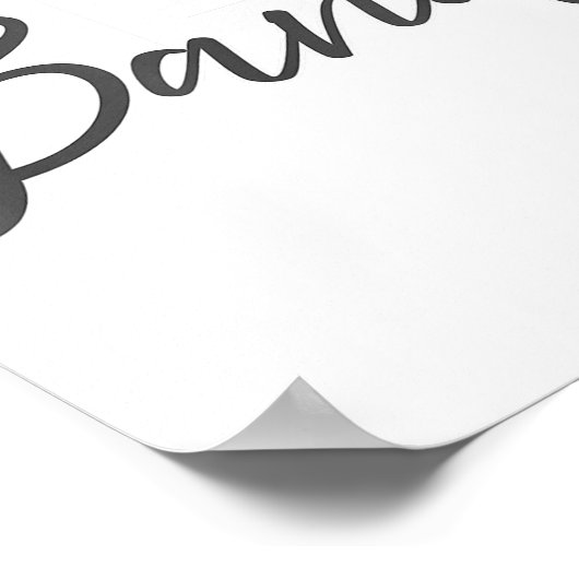 Lee Band Booster New Logo Red Only  Poster (Hoek)