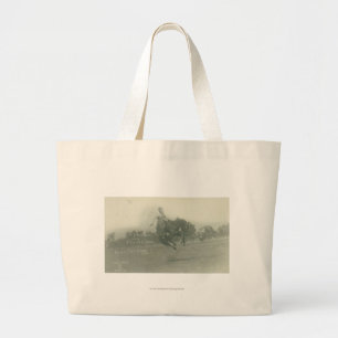 Lee Caldwell die vliegt. Grote Tote Bag