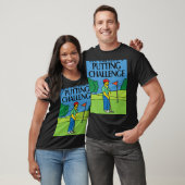 Lee Carvallos Putting Challenge grappig T-shirt (Unisex)