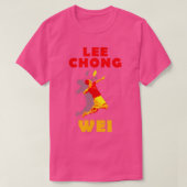 Lee Chong Wei Badminton T-shirt (Design voorkant)